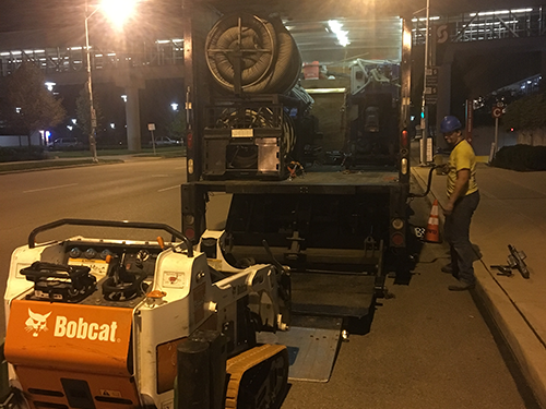 Durer equipment staged for production work